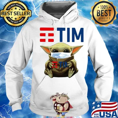 Star wars baby yoda mask hug tim s Hoodie