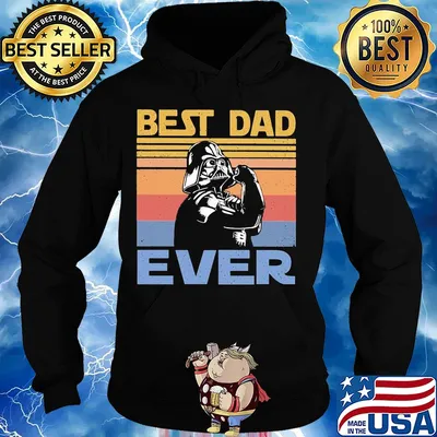 Star wars darth vader best dad ever vintage s Hoodie