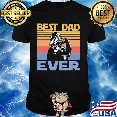 Star wars darth vader best dad ever vintage shirt