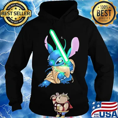 Star wars jedi master stitch s Hoodie