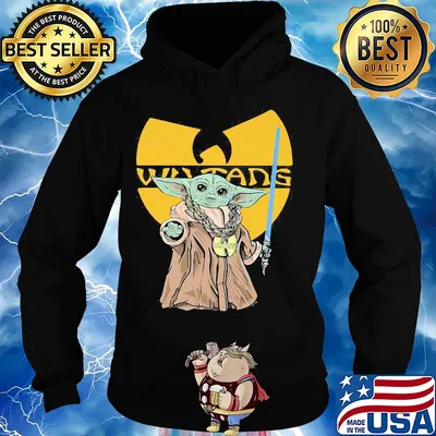 Star wars master yoda wu tang s Hoodie