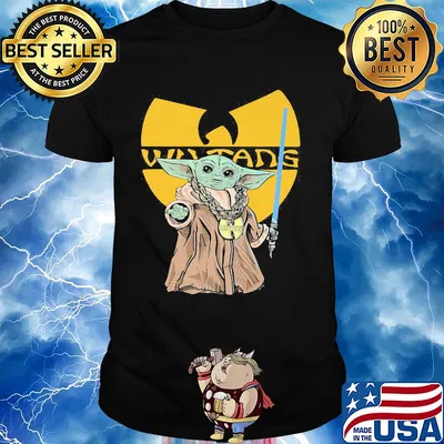 Star wars master yoda wu tang shirt