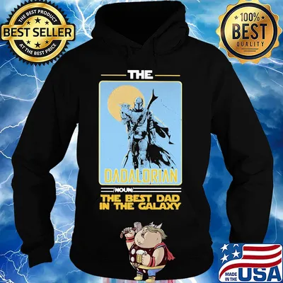 Star wars the dadalorian noun the best dad in the galaxy s Hoodie