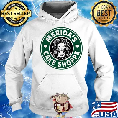 Starbucks Merida's cake shoppe s Hoodie