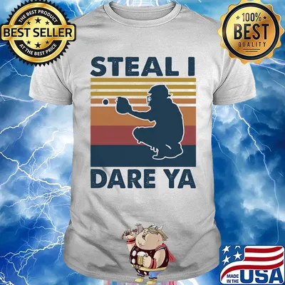 Steal I dare Ya softball vintage shirt