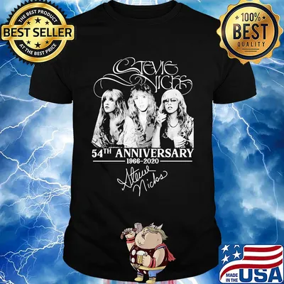 Stevie Nicks 54th anniversary 1966 2020 signature shirt