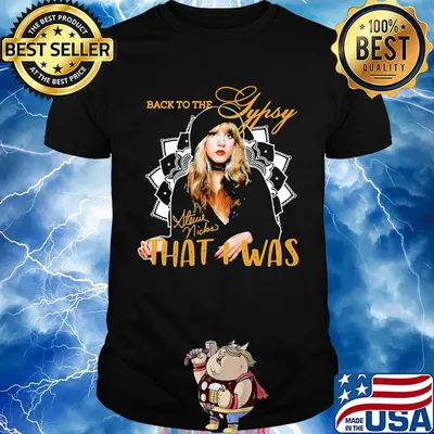 Stevie nicks back to the that i was shirt