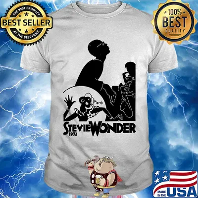 Stevie wonder fashion 1972 shirt