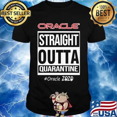 Straight outta quarantine oracle 2020 mask shirt