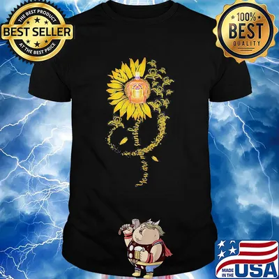 Sunflower crown royal you are my sunshine shirt