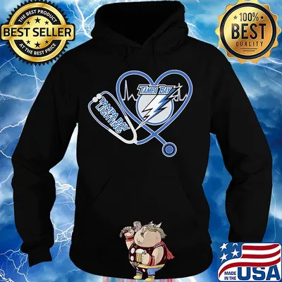 Tampa bay lightning stethoscope heart s Hoodie