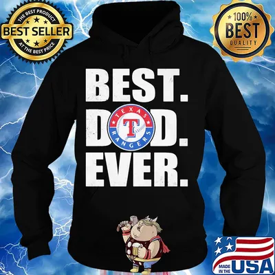 Texas rangers best dad ever happy father's day s Hoodie
