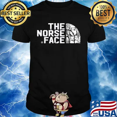 The Norse Face Shieldmaiden Viking Norse shirt