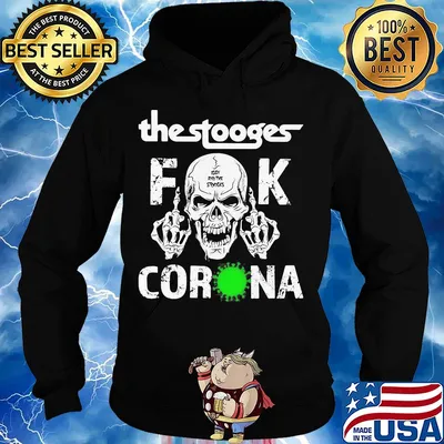 The stooges skull fuck coronavirus s Hoodie