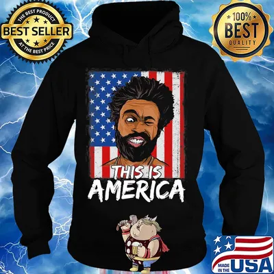 This is America American flag veteran Independence Day s Hoodie