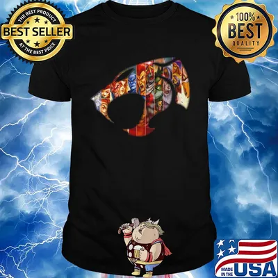 Thundercats logo character cartoon shirt