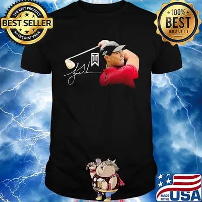 Tiger Woods master golf signature shirt