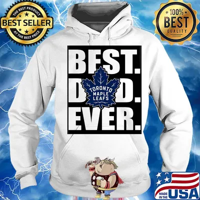Toronto maple leafs best dad ever happy father's day s Hoodie