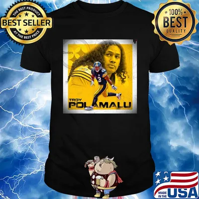 Troy polamalu pittsburgh steelers football team shirt