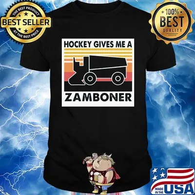 Truck hockey gives me a zamboner vintage shirt