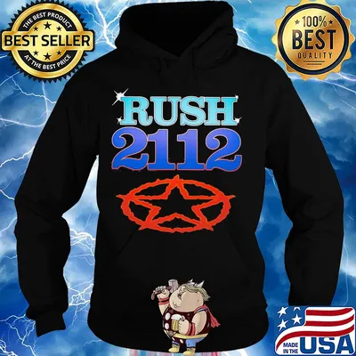 Vintage Rush 2112 Album Shirt Hoodie