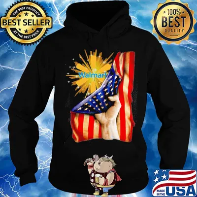 Walmart american flag independence day s Hoodie