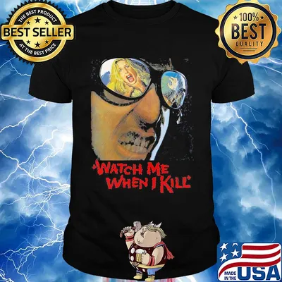 Watch me when i kill black corrado pani paola tedesco homme shirt