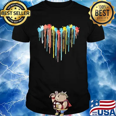 Watercolor watering can heart vintage shirt