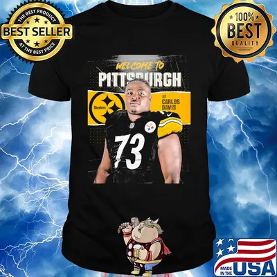 Welcome to pittsburgh steelers football team dt carlos davis shirt