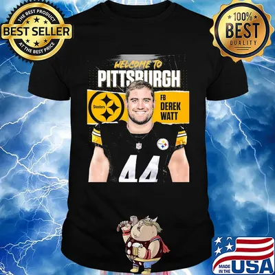 Welcome to pittsburgh steelers football team fb derek watt shirt