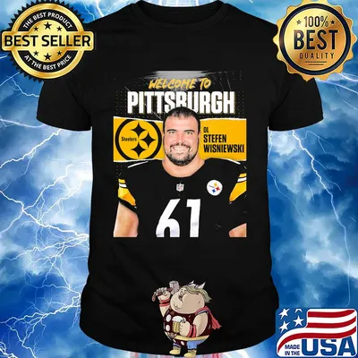Welcome to pittsburgh steelers football team ol stefen wisniewski shirt