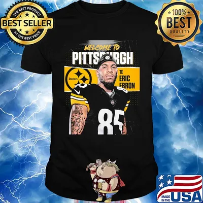 Welcome to pittsburgh steelers football team te eric ebron shirt