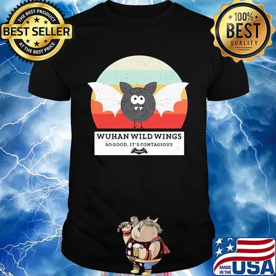Wuhan wild wings so good it's contagious vintage shirt