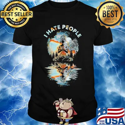 Yoga chill girl I hate people shirt