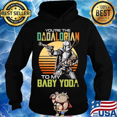 You're the dadalorian to my baby yoda vintage s Hoodie