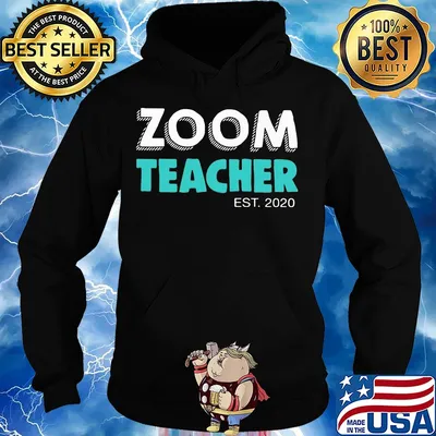 Zoom teacher est 2020 s Hoodie