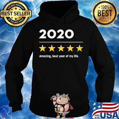2020 amazing best year of my life stars s Hoodie
