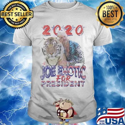 2020 tiger king joe exotic for president america 4th of july independence day stars shirt