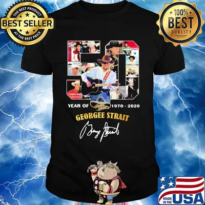 50 year of 1970 2020 george strait signature shirt