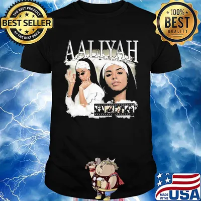 Aaliyah one in a million vintage shirt