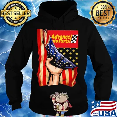Advance auto parts american flag independence day s Hoodie