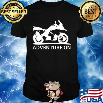 Adventure On BMW GS1200 Motorcycle Shirt