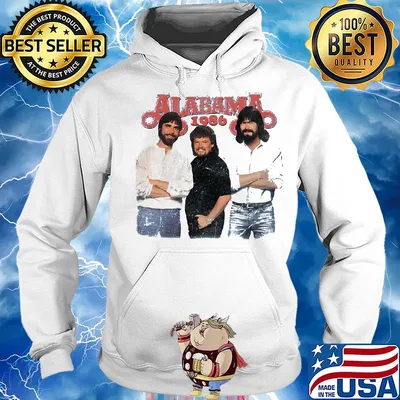 Alabama 1986 sky blue s Hoodie
