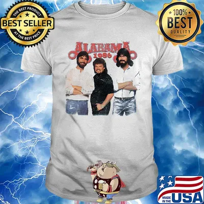 Alabama 1986 sky blue shirt