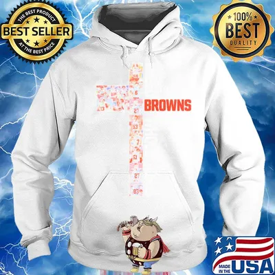 All i need today is a little bit of cleveland browns and a whole lot of jesus s Hoodie