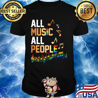 All Music All People LGBT Shirt