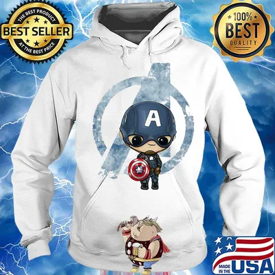 Avengers captain america chibi s Hoodie