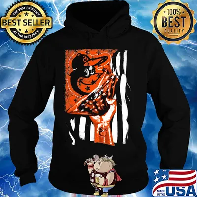 Baltimore orioles american flag independence day s Hoodie