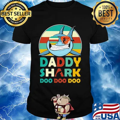 Baltimore orioles daddy shark doo doo doo vintage shirt