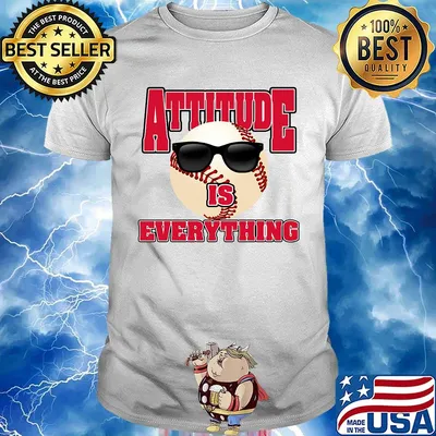Baseball attitude is everything shirt